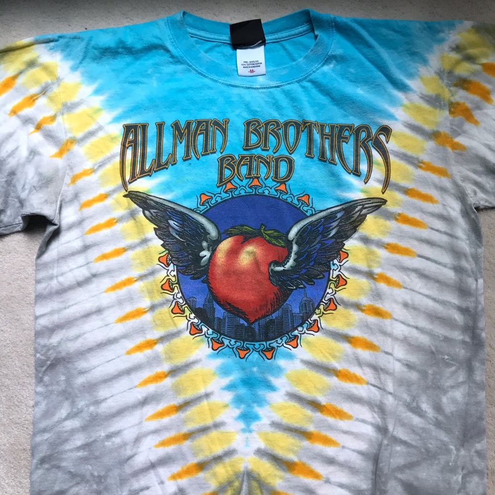 Allman Brothers Band Vintage Tie Dye T-shirt